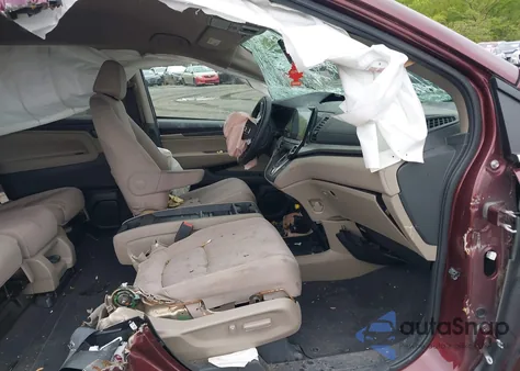 2018 Honda Odyssey Ex from USA, damaged, VIN 5FNRL6H56JB084863